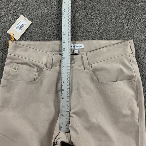 Peter Millar Crown Sport Pants Men's 30 x 32 Khaki EB66 Golf Performance NWT NEW - Picture 12 of 15